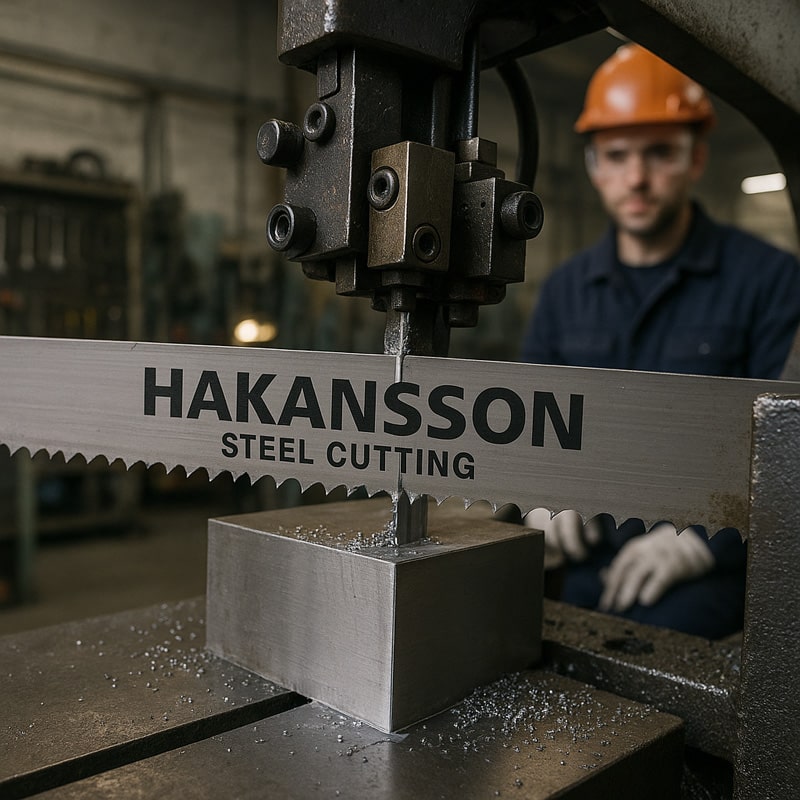 تیغ اره نواری Hakansson برای برش استیل 
